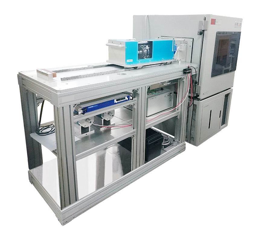 セルテクノス　トルク測定　温湿度環境対応モータトルク測定機　恒温槽付きモータトルクベンチ　温湿度環境対応モータトルク総合測定機